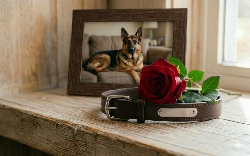 tierbestattung erinnerung hund rose st margarethen